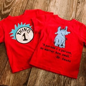 2T Dr. Suess T-shirts
